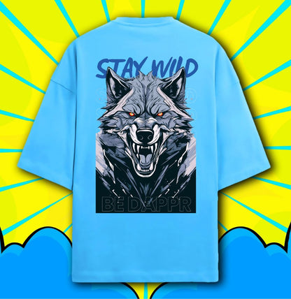 DAPPR Into Stay Wild T-shirt | 100% Cotton, 240 GSM